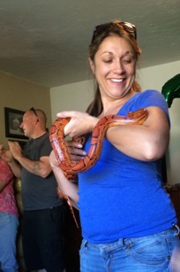 Reptiles do not scare us